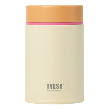 TYESO 泰碩 316不鏽鋼輕盈悶燒杯  暖霧橙  260ml  1個