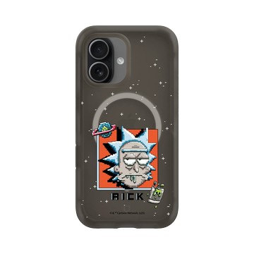 iPhone 17 AirX 本質黑 - 瑞克和莫蒂 Rick and Morty - Pixel瑞克