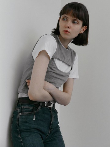 Two hole top (Gray)