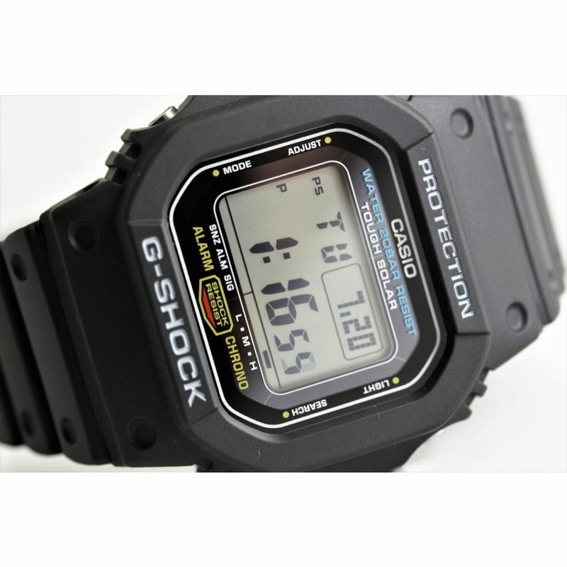 G-MS ソーラー駆動 腕時計 ブラック CASIO◇ソーラー腕時計・G-SHOCK/デジタル/BLK : セカンド
