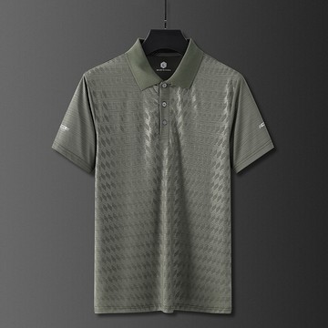 【台灣出貨】涼感POLO 冰絲POLO衫 吸濕排汗 polo衫短袖 排汗 短袖排汗衫 休閒polo衫 翻領短袖polo衫