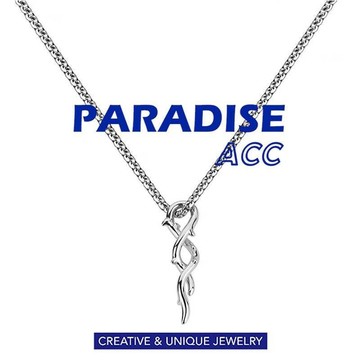 PARADISE 纏繞藤蔓 項鍊 簡約 設計感 花樹 設計感 搭配 長鍊