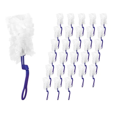 無紡布除塵撣替換頭 適用於植物清潔 輕鬆替換  白色 + 藍色  3組