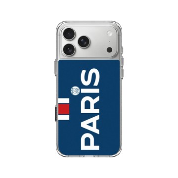 iPhone 17 Pro Max Clear Case（相機按鈕） 透明 - PSG - PARIS