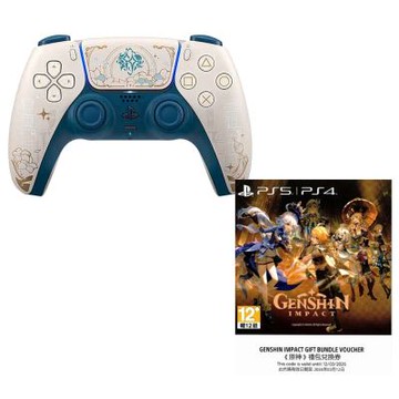 【預購】【Sony】PS5 DualSense 無線控制器《原神》限量版 組合 台灣公司貨 預購 2026/01/21 上市
