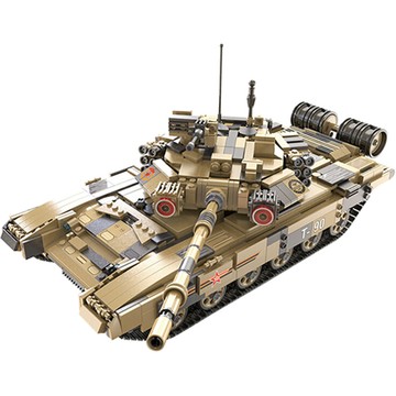CaDA T-90主戰坦克積木 C61003W 1722片  1個  多色
