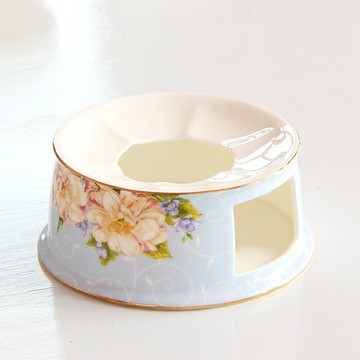 溫茶爐 溫茶器 陶瓷溫茶爐 茶具茶壺陶瓷保溫爐加熱底座骨瓷暖茶器溫茶爐溫茶器【MJ25247】