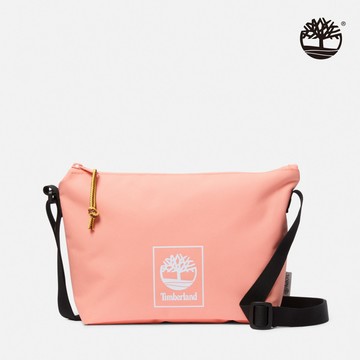 Timberland 女款桃粉色側背小包|A5W2FEOC