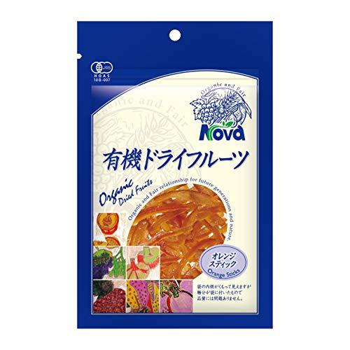 送料無料 ノヴァ NOVA 有機オレンジピールスティック 80g