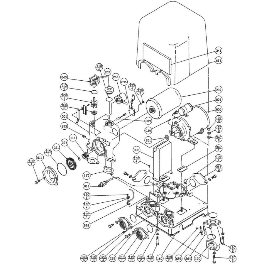 20HPA5.12S 50Hz 鍋小ねじ フレッシャーミニ 用 部品 部品番号130-1 荏原ポンプ 【代引き不可】 LINEショッピング