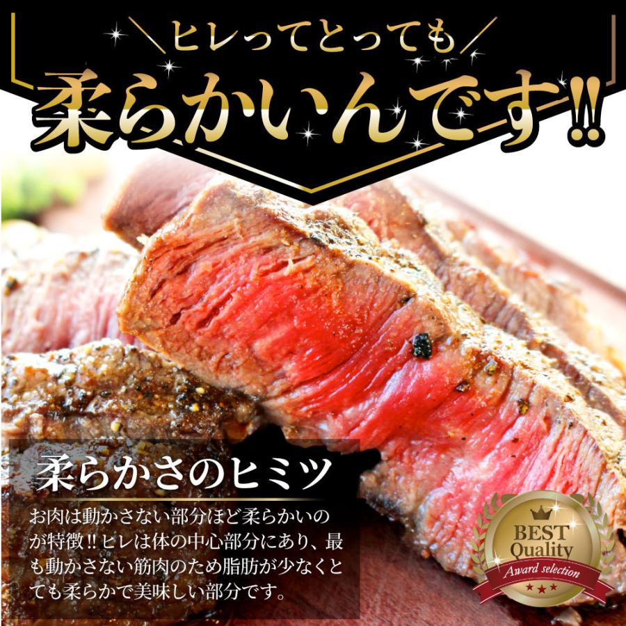 牛肉 ヒレ ステーキ 詰め合わせ 100g×2枚セット 赤身 牛 ヒレ肉 バーベキュー BBQ グルメ お歳暮 ギフト 食品 プレゼント キャンプ キャンプ飯