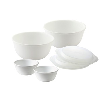 【美國康寧 CORELLE】純白系列6件式餐具組-F22