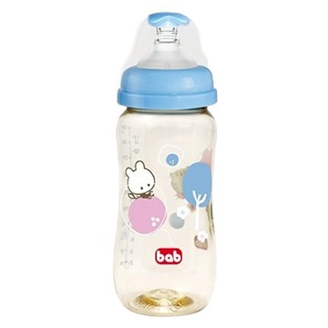 bab 培寶 PPSU 寬口徑奶瓶  330ml  1個  淡淡茶色