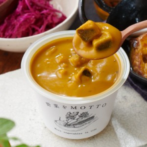 野菜をMOTTO 北海道産皮つきかぼちゃのほっこりスープ 8個 セット モンマルシェ 送料無料 スープ カップのままレンジで1分 レンジ 国産