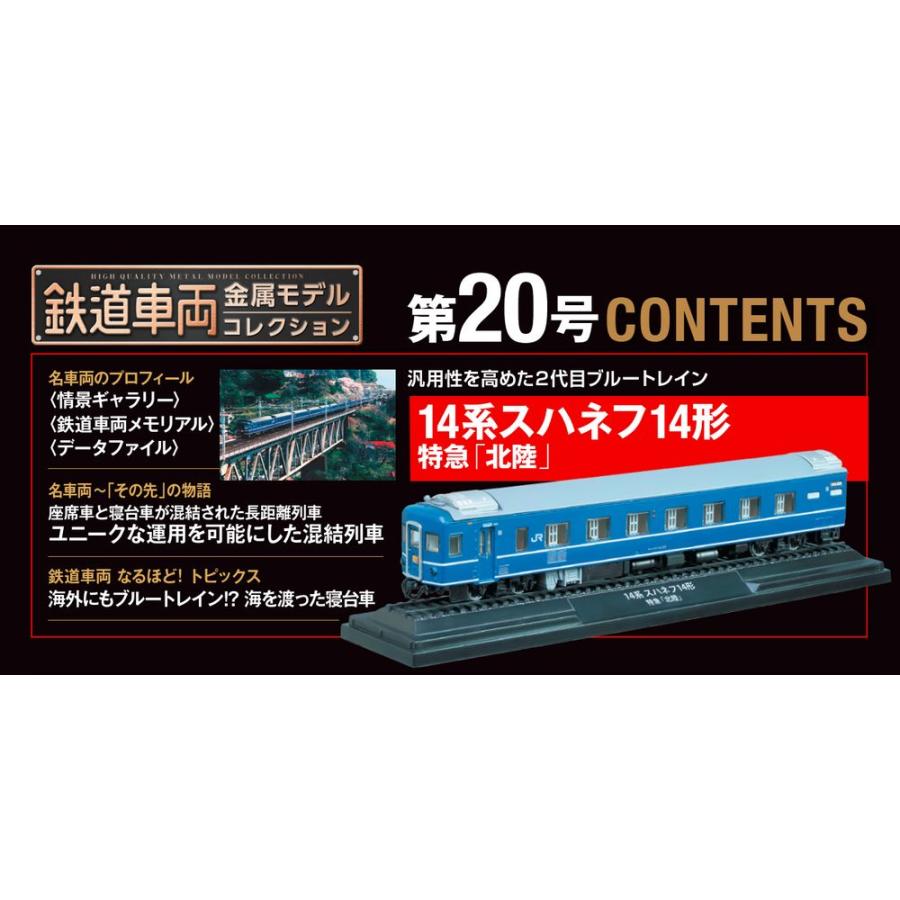 デアゴスティーニ　鉄道車両金属モデルコレクション　第20号