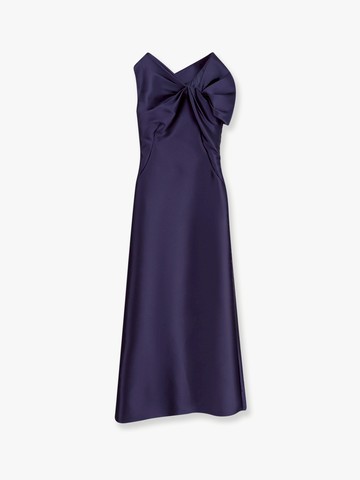 Mikado long dress - ALBERTA FERRETTI - gender_Woman