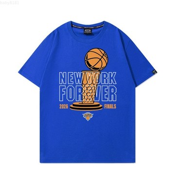 jalen brunson 杰倫·布朗森FMVP 紐約尼克 NBA縂冠軍 衣服 短袖上衣 歐美 潮T 可愛 潮流 創意