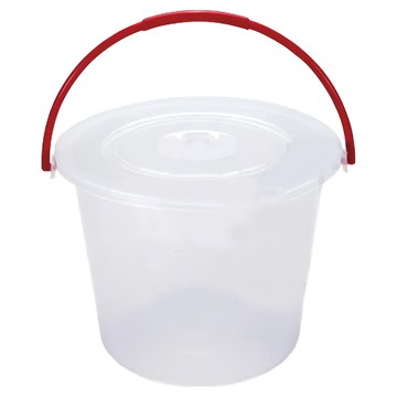 透明豆花桶 附蓋 4L  豆花桶 + 蓋子  1個