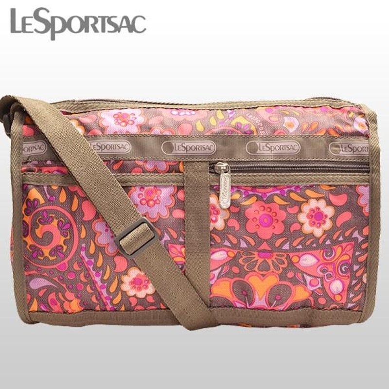 レスポートサック ショルダーバッグ LeSportsac バッグ 斜めがけ Deluxe Shoulder Satchel デラックス ショルダー  サッチェル 7519 | LINEショッピング