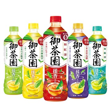 御茶園 寶特瓶590ml (24入X2箱)(口味任選)
