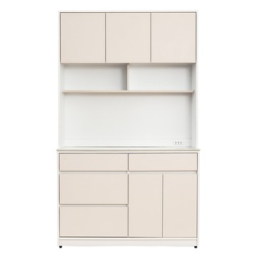 KHAKI岩板4尺電器櫃/廚房櫃/餐櫃/收納櫃 完美主義【X0149】