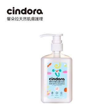 Cindora馨朵拉 寶貝洗洗睡 益菌沐浴乳 340ml