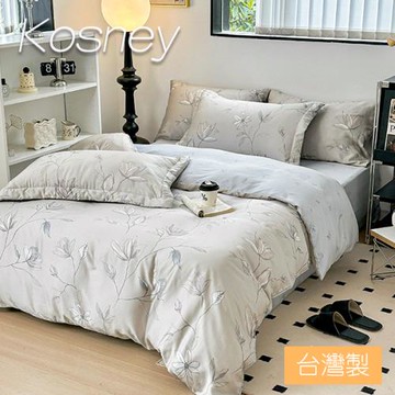 KOSNEY  花芊伊人  特大100%天絲TENCEL四件式兩用被床包組-網台灣製