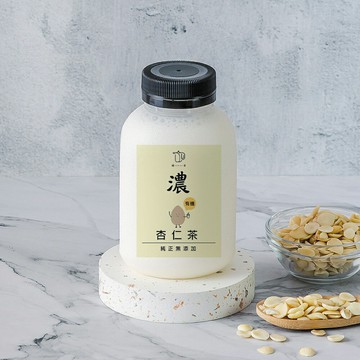 【迪茶】100%純天然手作 香醇濃原味杏仁茶 350cc