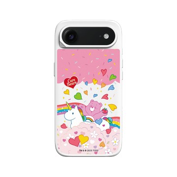 iPhone Air SolidX 白 - Care Bears - 熊與獨角獸