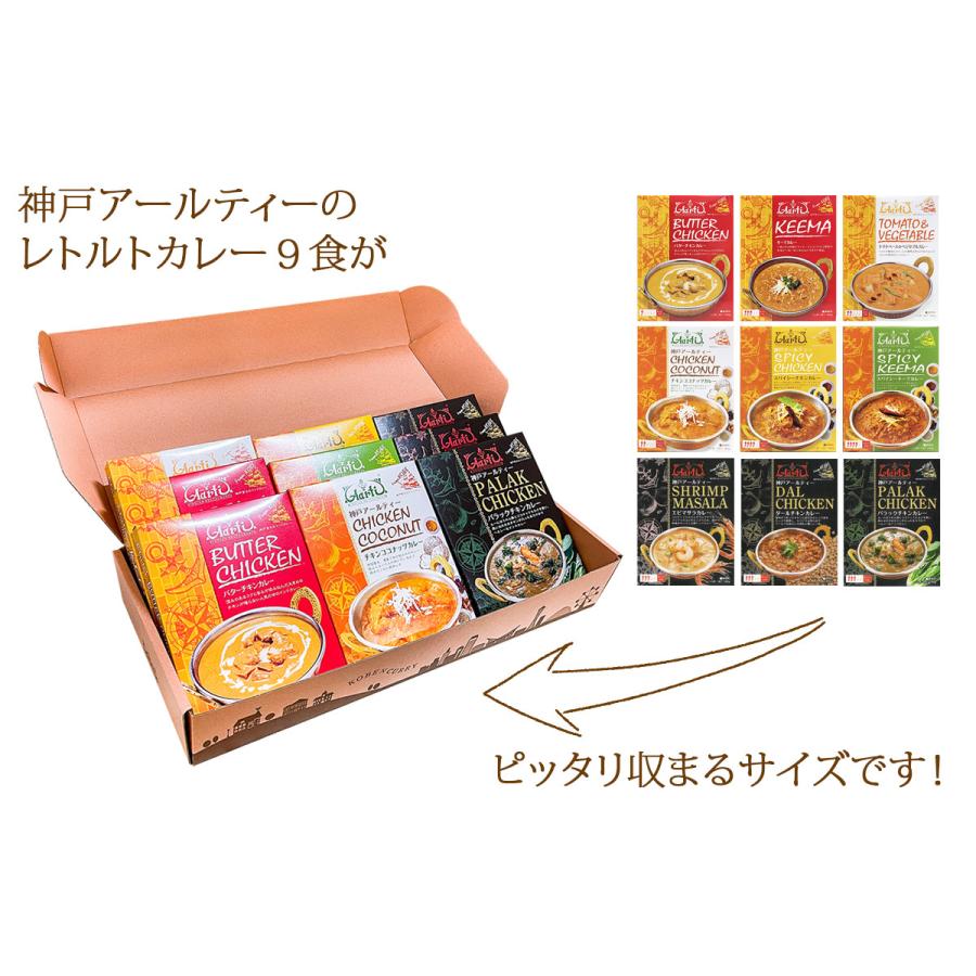 カレー レトルトカレー9食セット 熨斗対応≪パッケージ版≫ ギフトBOX入り180g×9個 送料無料