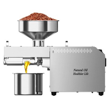 110v/220V榨油機螺旋小型智慧溫控食用油設備 幸福驛站
