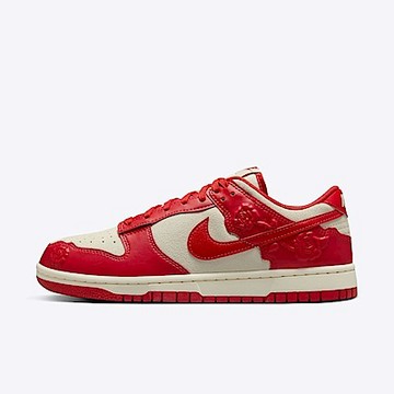Nike W Dunk Low HF1986-100 女 運動休閒鞋 低筒 舒適 穿搭 玫瑰浮雕 紅