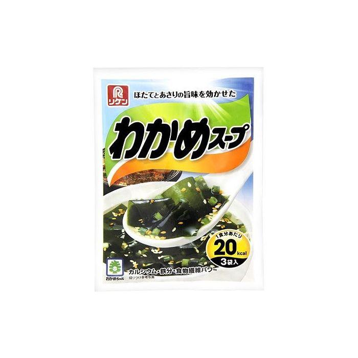 10個セット 理研 わかめスープ 3袋 x10 まとめ売り セット販売 お徳用 おまとめ品 代引不可