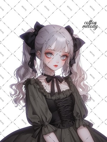 original sticker no.2008 人物貼紙 原創貼紙 原創人物貼紙 裝飾貼紙 cotton melody