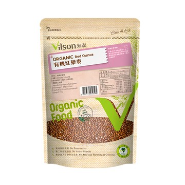 Vilson 米森 有機紅藜麥 200g 無殘農 無化肥 紅藜脫殼 南美紅藜 全素  1包