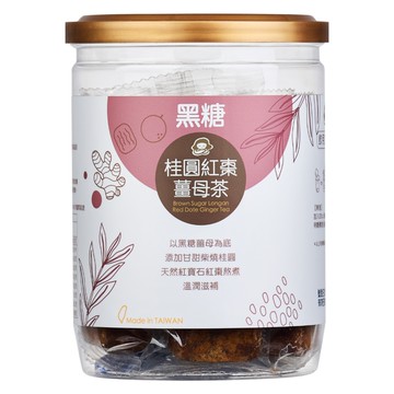 蜜思朵 黑糖桂圓紅棗薑母茶  17g  12個裝  1個