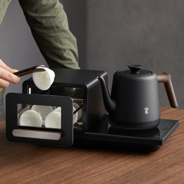 世器家用電熱水壺底部上水茶臺專用泡茶壺燒水壺小帶消毒柜嵌入式