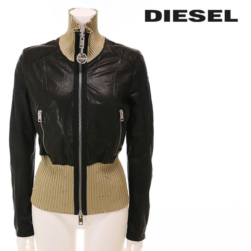 DIESELレディースレザージャケット （ディーゼル DIESEL