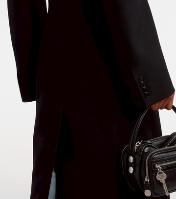 Acne Studios Double-breasted peplum wool coat