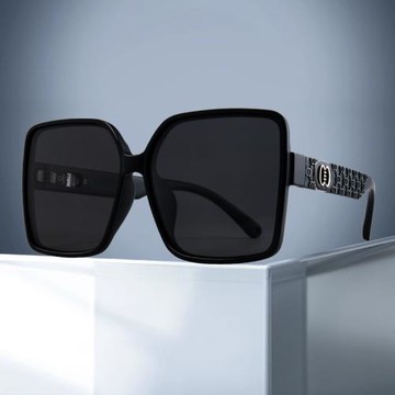 新款歐美2024大框偏光太陽鏡男個性韓版墨鏡網紅明星小紅書眼鏡潮