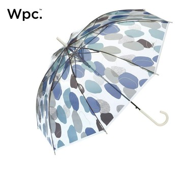Wpc.｜幾何雨點手動長傘-藍 (直傘/手動傘) 官方直營