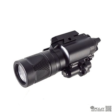 【酷愛】SOTAC X400V LED戰術下掛手電筒（紅雷射+恆亮+爆閃）白燈、閃光燈