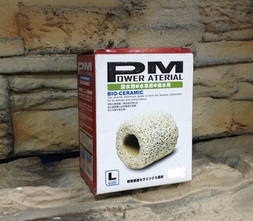 【西高地水族坊】ISTA代理 Power Material PM精密生物科技陶瓷環(L大顆粒)(0.5L)
