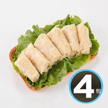 華得水產 千張滿滿花枝捲4包組(180g/6入/包)