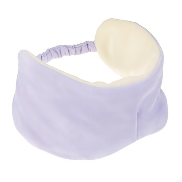 Alphax 助眠美容眼罩 Melts Puff 耳溫眼罩 紫色 頭圍54-58cm  1入  1個