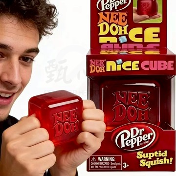 NeeDoh Nice Cube 流紋冰塊方塊麥芽糖水滴解壓玩具回彈高顏值發泄 方塊捏 NeeDoh 減壓球