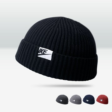 免運 優樂悅~毛線帽男女士秋冬薄款冷帽潮牌瓜皮帽雅痞流氓嘻哈針織帽冬天帽子 遮陽帽 帽子