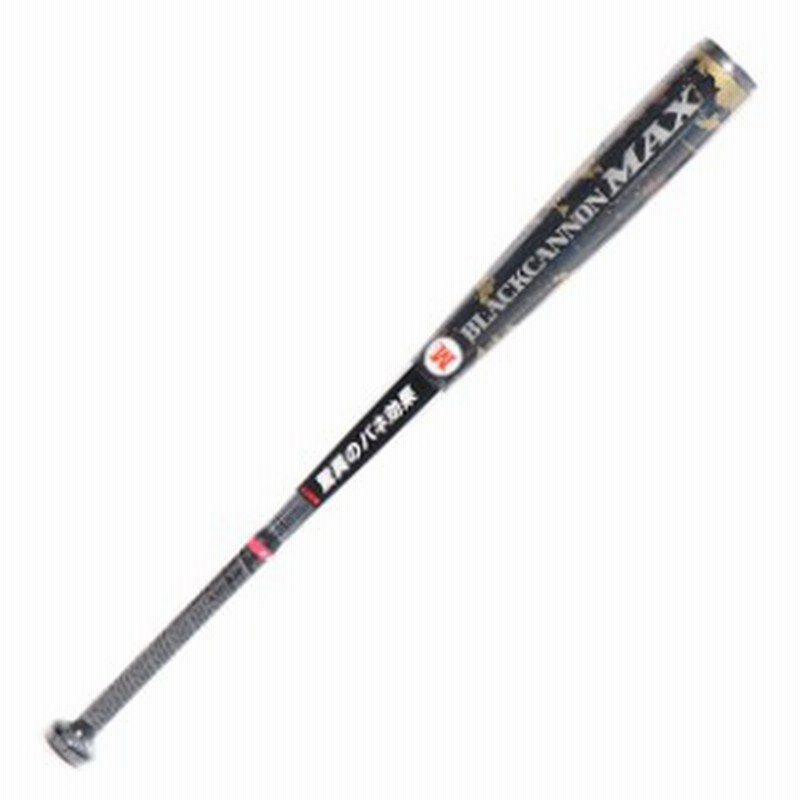 バットZETT ブラックキャノンMAX 83cm 710g - バット