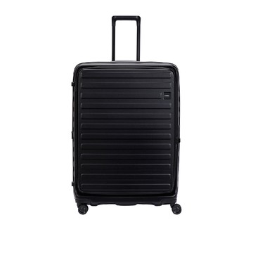 LOJEL CUBO 升級版 30吋 前開式可擴充 防盜防爆拉鍊行李箱 酷黑