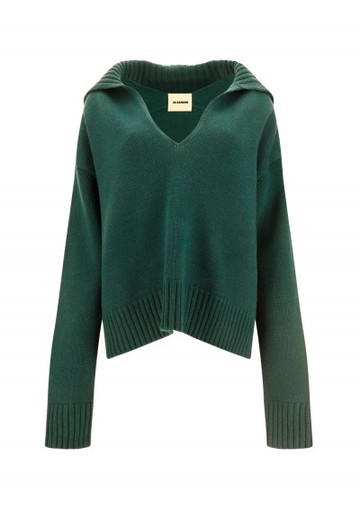 Jil Sander - Sweater - Womens - Green